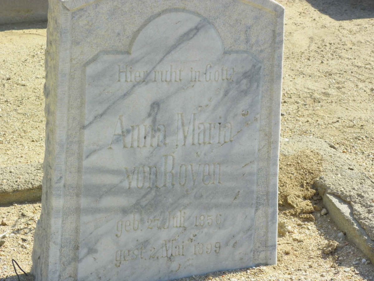 ROYEN Anna Maria, von 1856-1899
