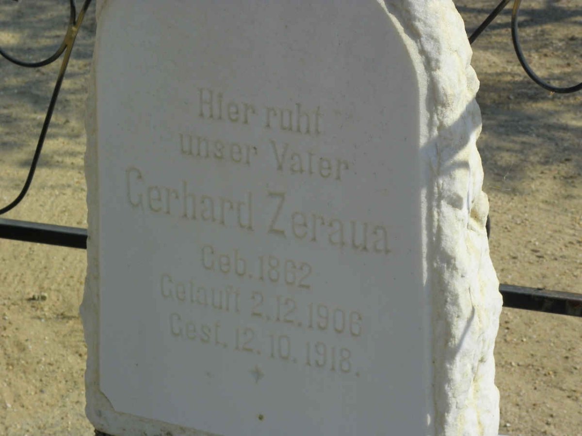 ZERAUA Gerhard 1862-1918