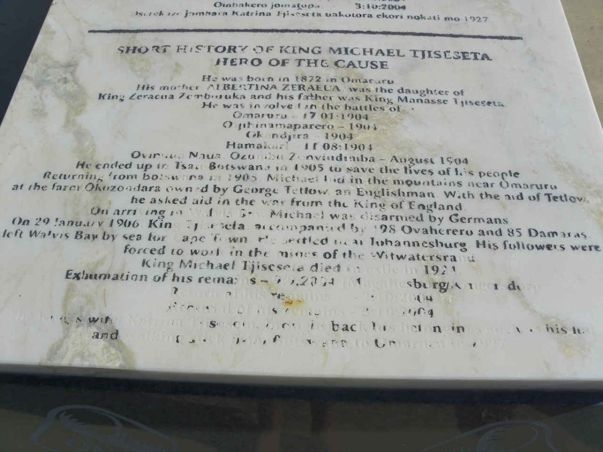 TJISESETA Michael 1872-1924