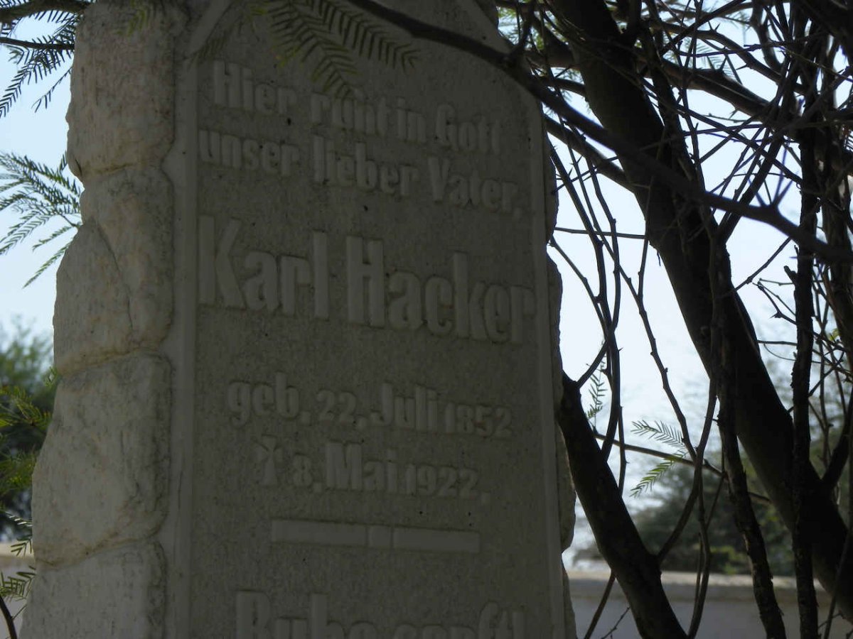 HACKER Karl 1852-1922