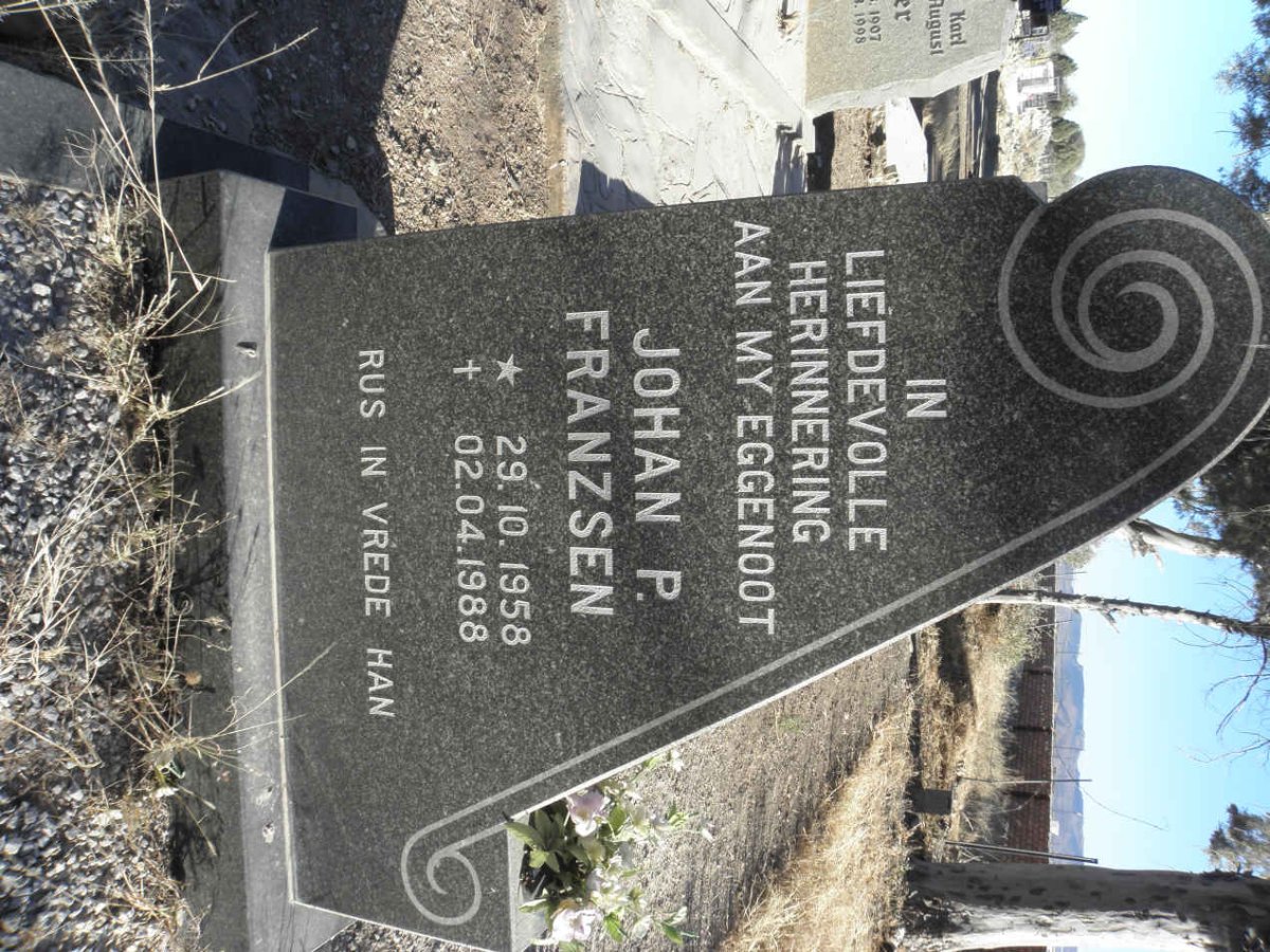 FRANZSEN Johan P. 1958-1988