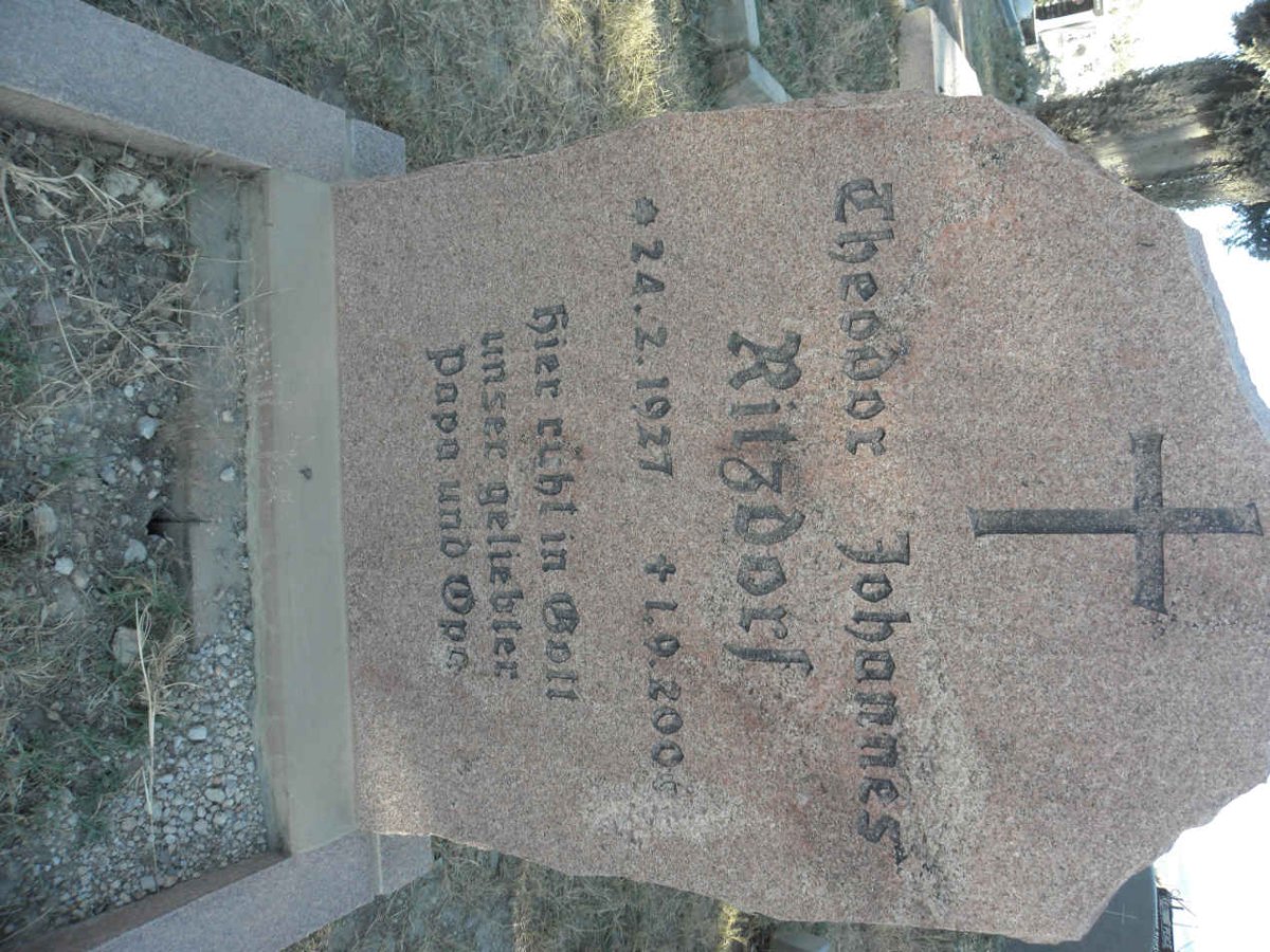 RITZDORF Theodor Johannes 1927-2006