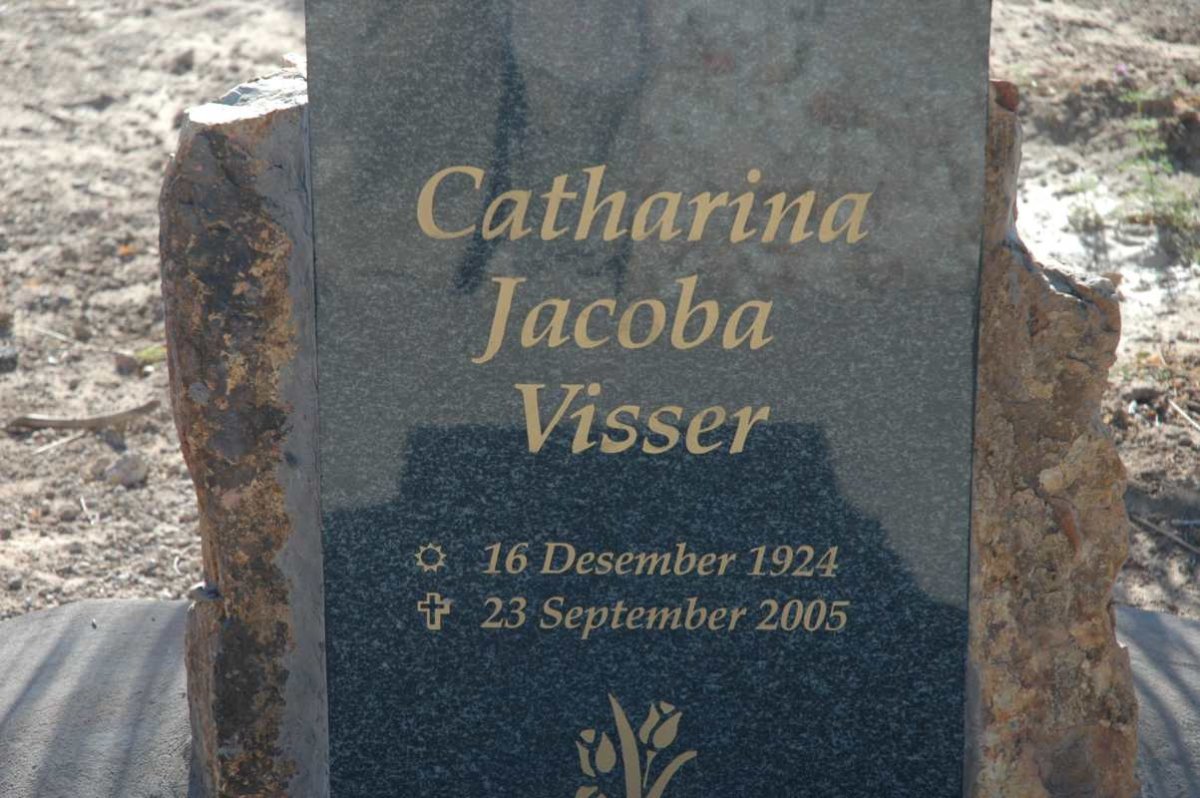 VISSER Catharina Jacoba 1924-2005