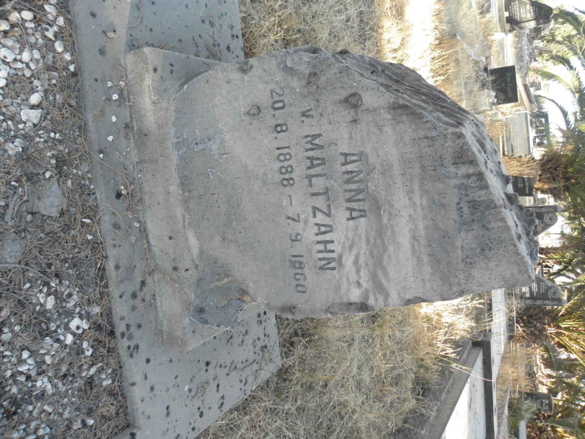 MALTZAHN Anna, v. 1888-1960