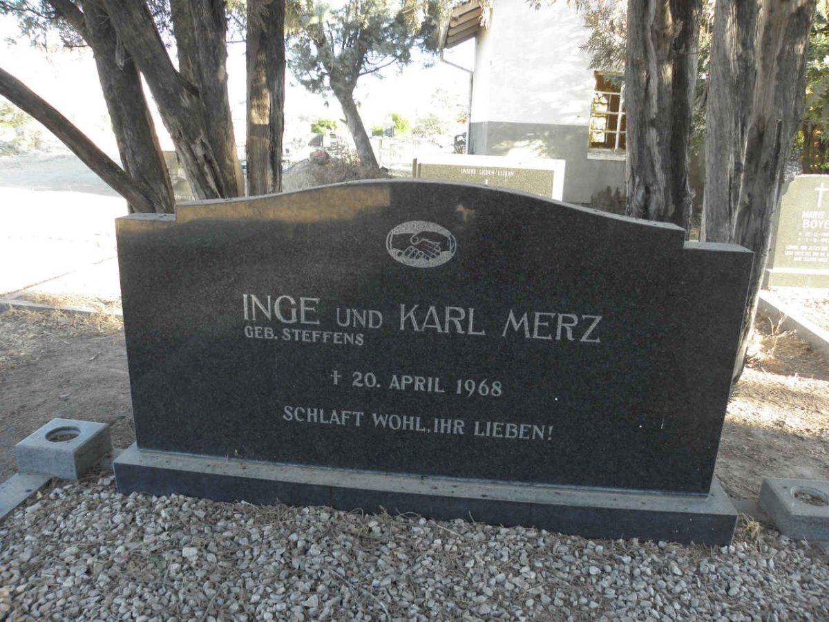 MERZ Karl -1968 &amp; Inge STEFFENS -1968