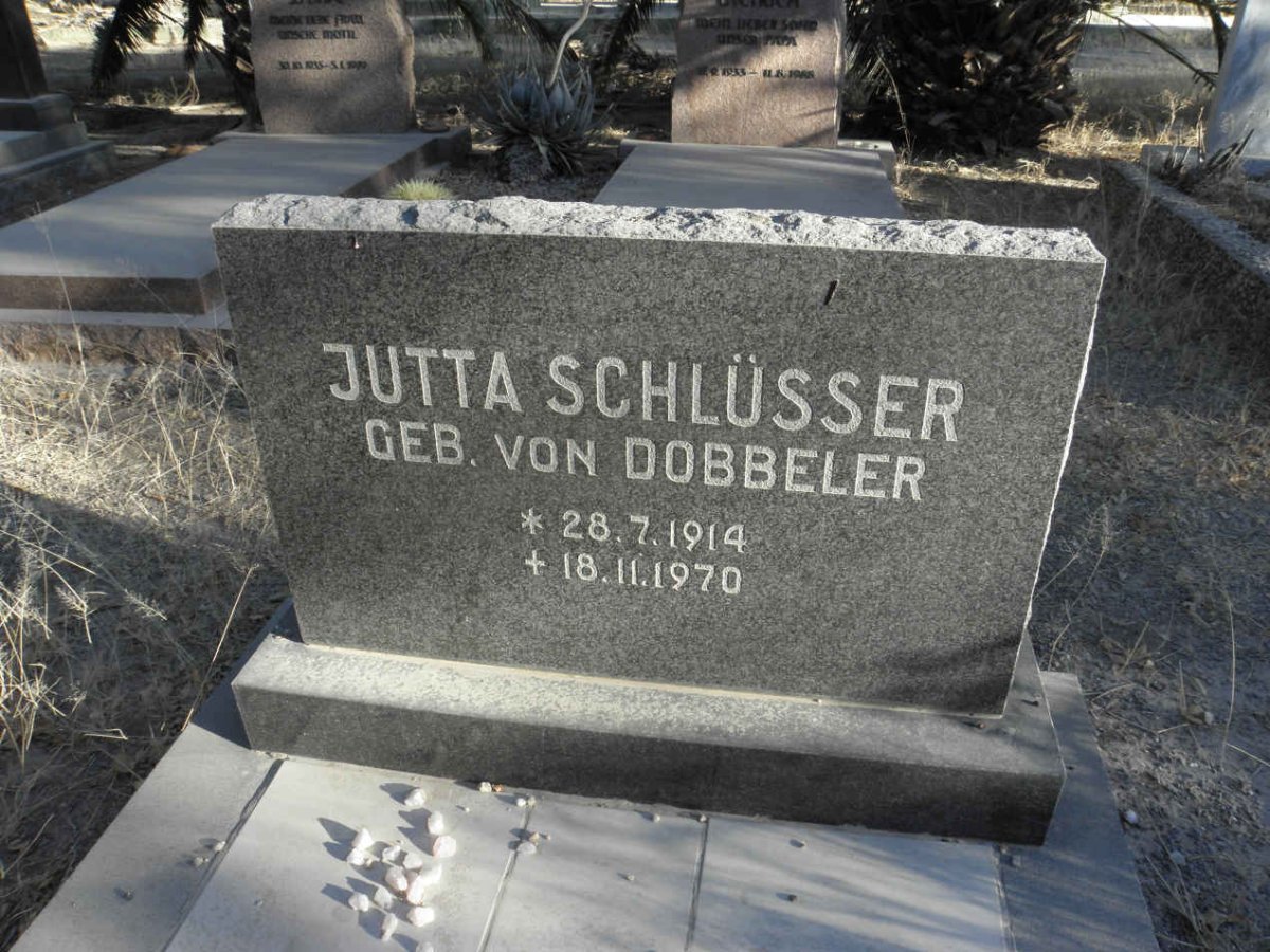 SCHLÜSSER Jutta nee VION DOBBELER 1914-1970