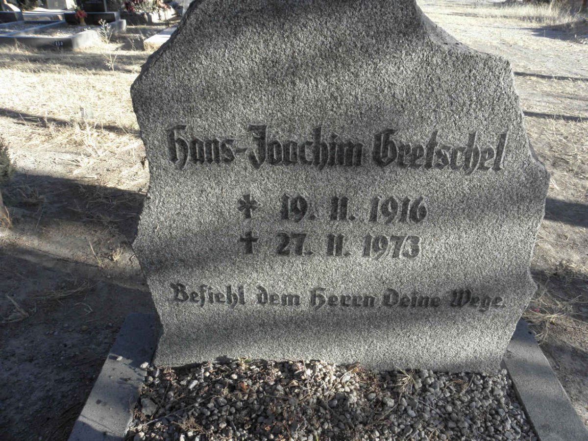 GRETSCHEL Hans-Joachim 1916-1973