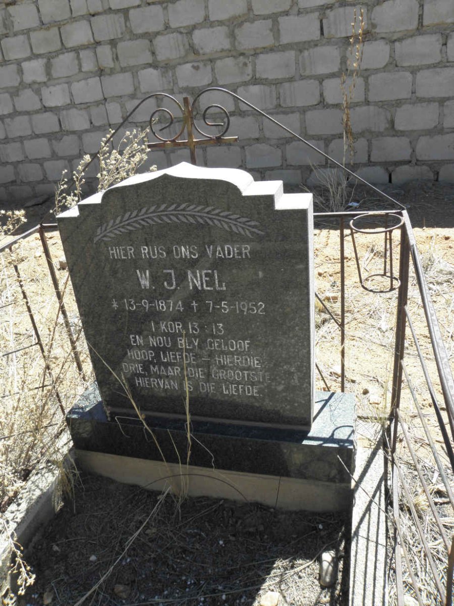 NEL W.J. 1874-1952
