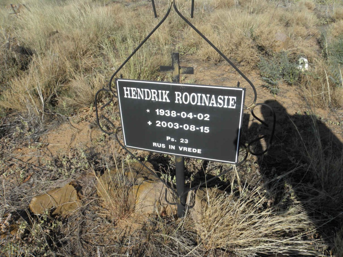 ROOINASIE Hendrik 1938-2003