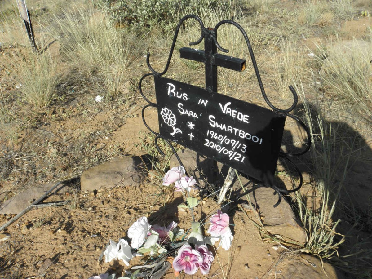 SWARTBOOI Sara 1940-2010