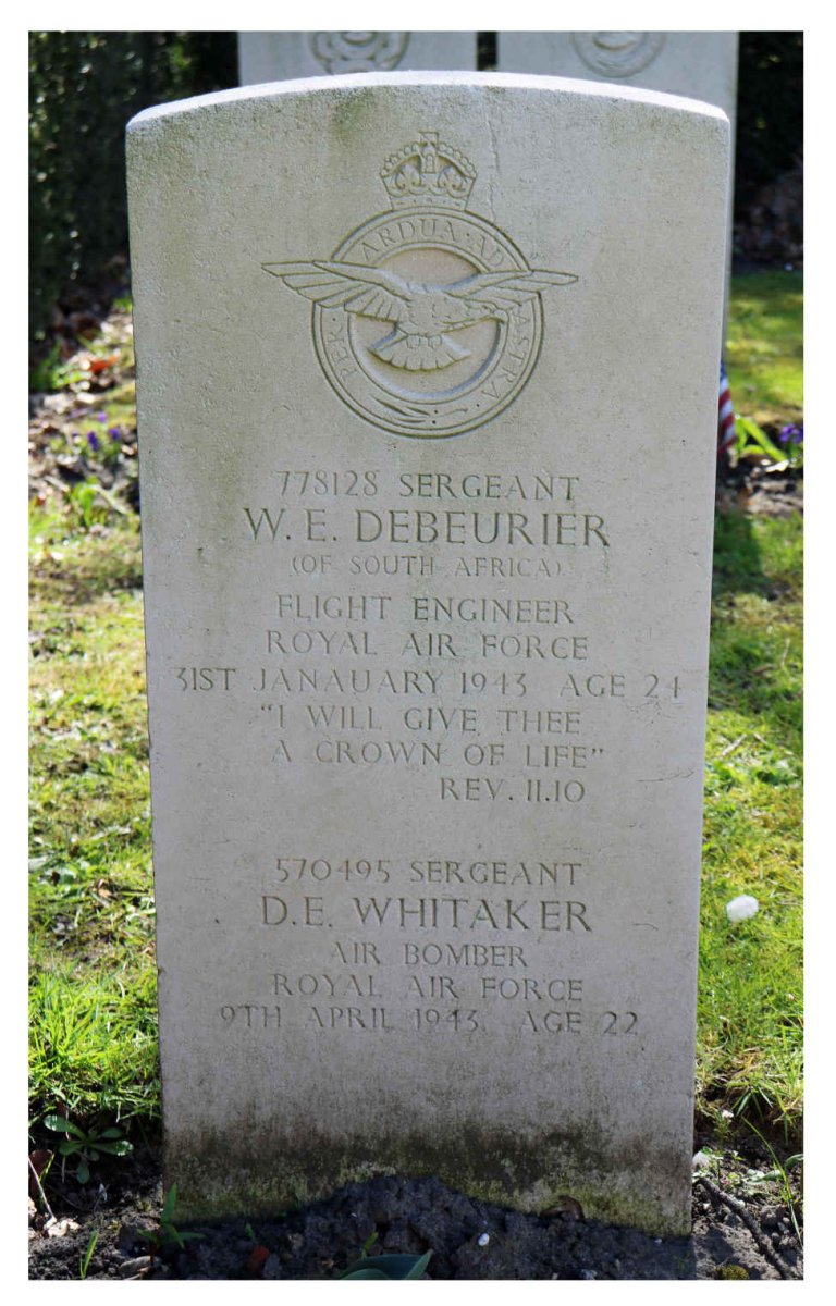 DEBEURIER Wilfred Eric -1943 :: WHITAKER D.E. -1943