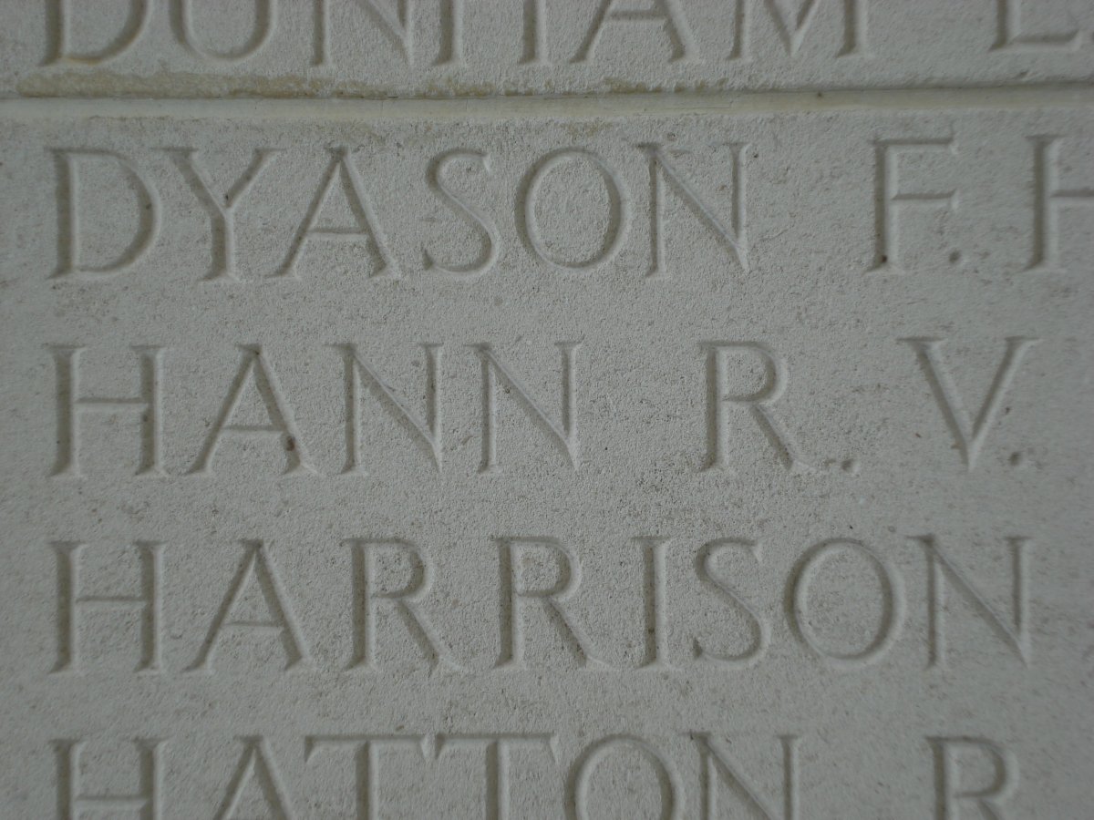 HANN R.V. :: DYASON F.?. :: HARRISON