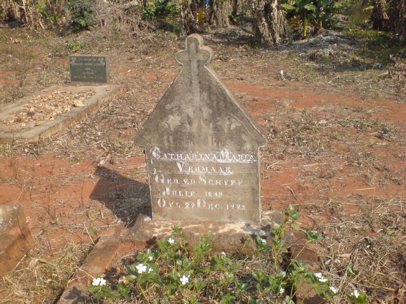 VERMAAK Catharina Maria nee V.D. SCHYFF 1848-1925