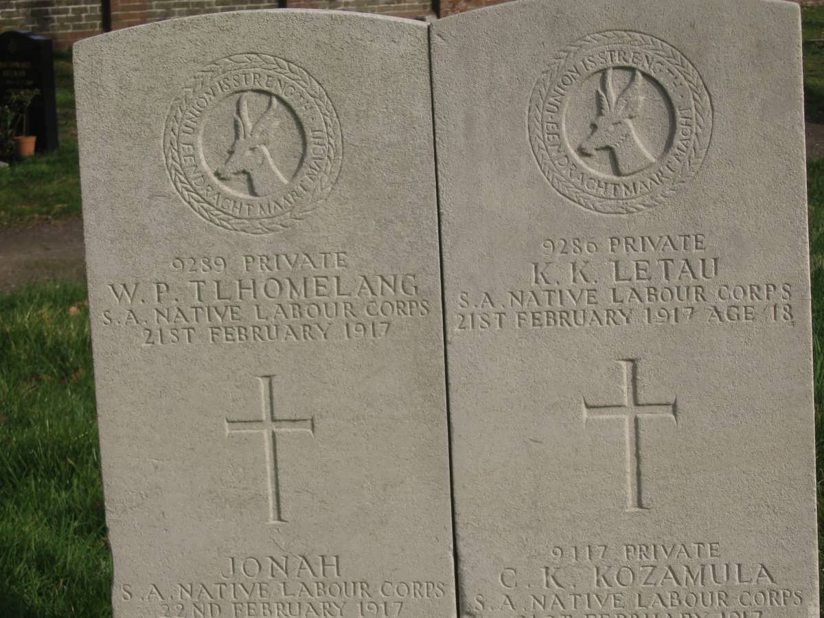 TLHOMELANG W.P. -1917 :: JONAH -1917 :: LETAU K.K. -1917 :: KOZAMULA C.K. -1917