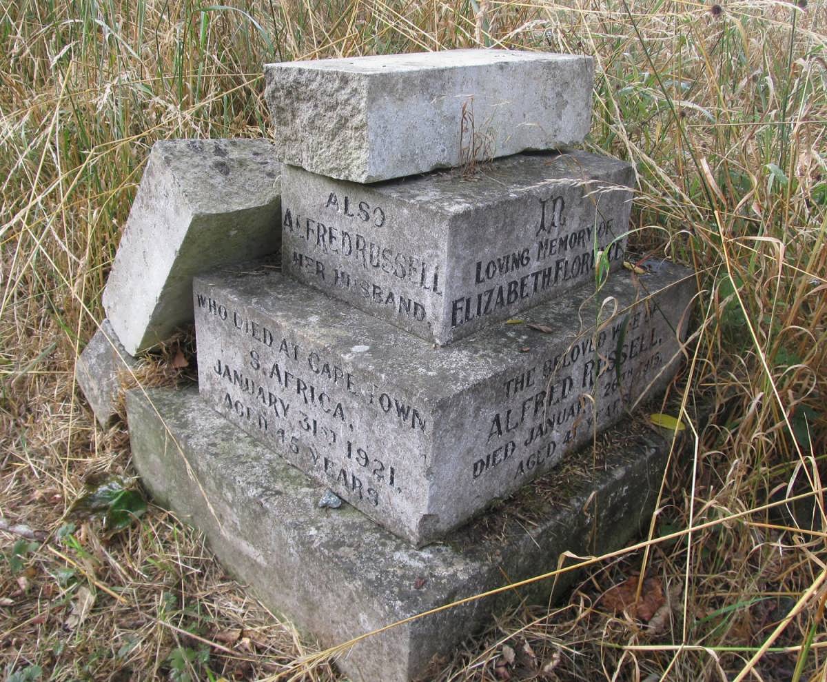 ? Alfred Russell -1921 &amp; Elizabeth Florence -191?