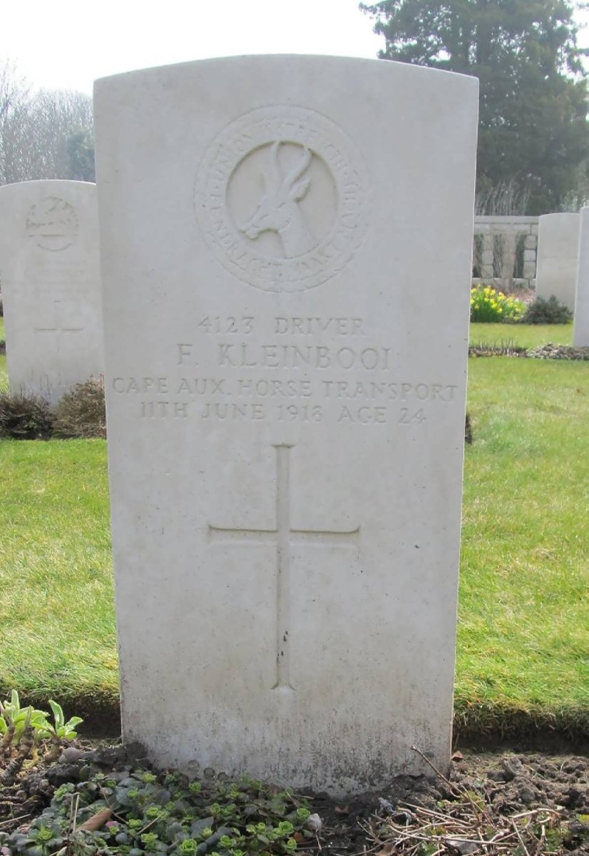 KLEINBOOI F. -1916