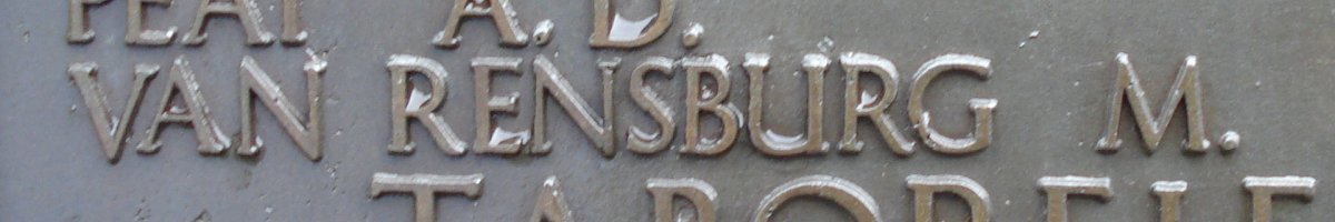 RENSBURG M., van