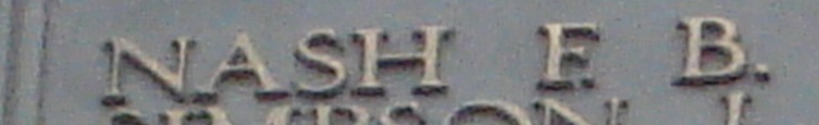 NASH F.B.
