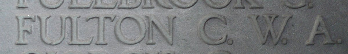 FULTON C.W.A.