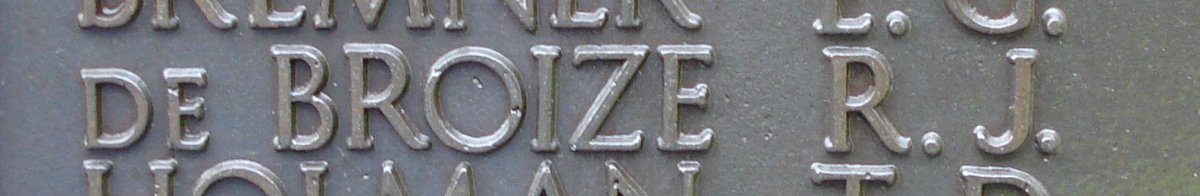 BROIZE R.J., de