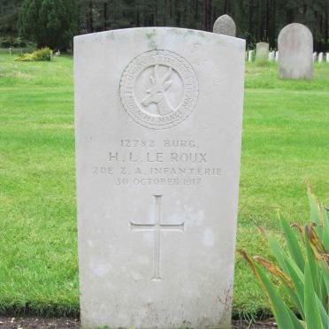 ROUX H.L., le -1917