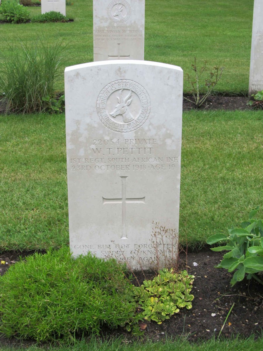 PETTIT W.T. -1918