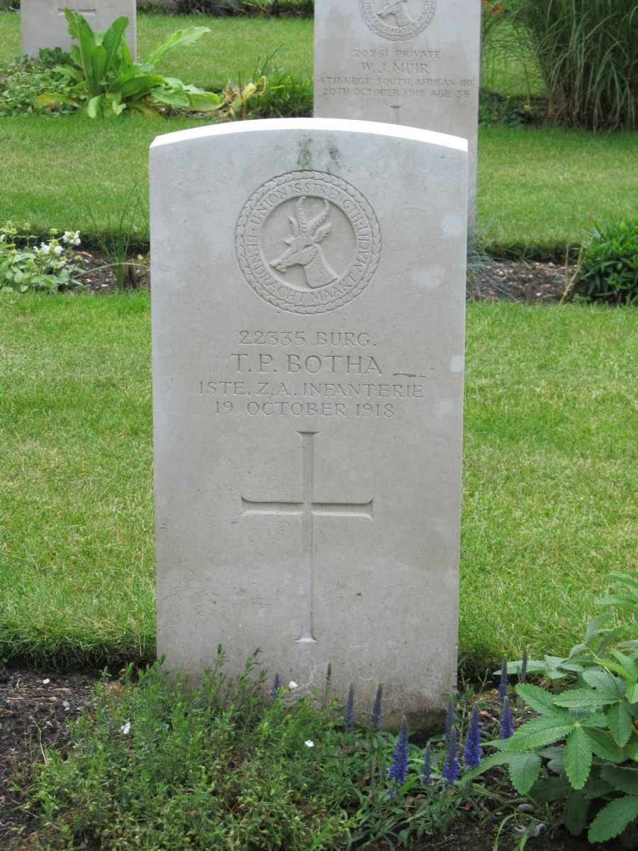 BOTHA T.P. -1918