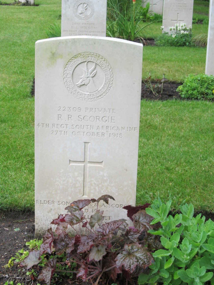 SCORGIE R.R. -1918
