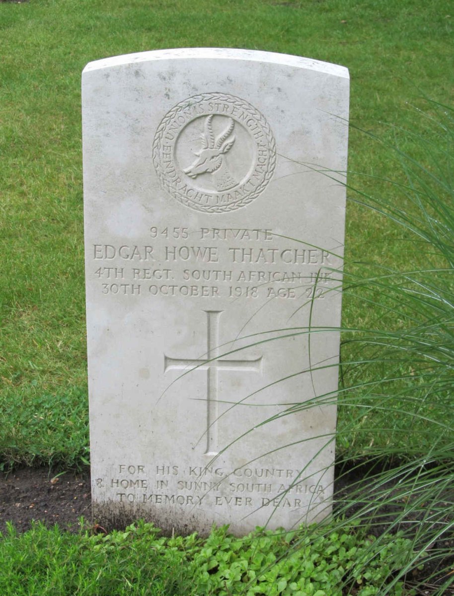 THATCHER Edgar Howe -1918