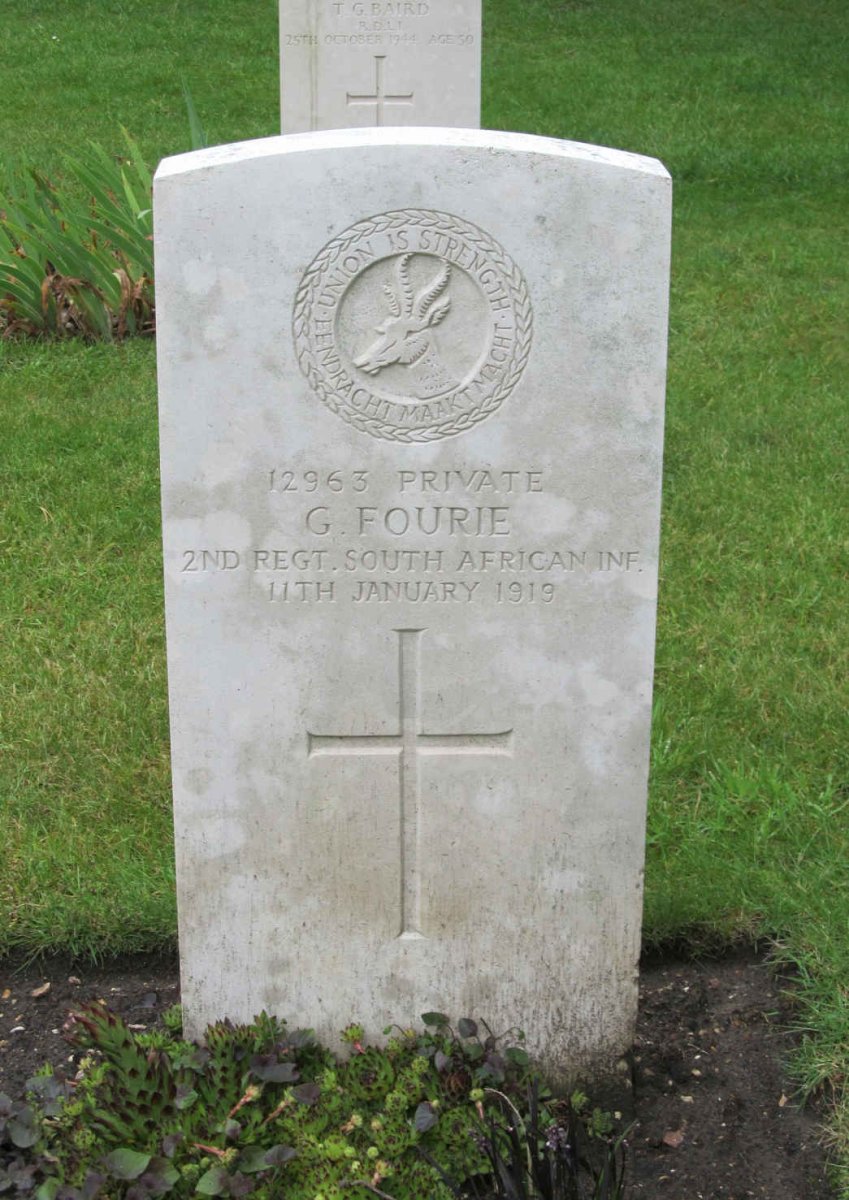 FOURIE G. -1919