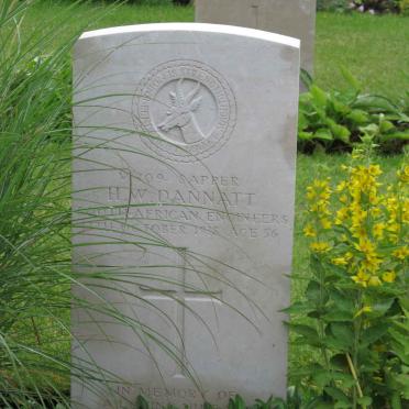 DANNATT H.W. -1918