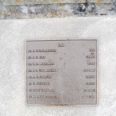 Bermuda, LONG ISLAND, Boer Cemetery, Monument