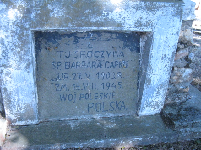 CAPKO Barbara 1903-1945