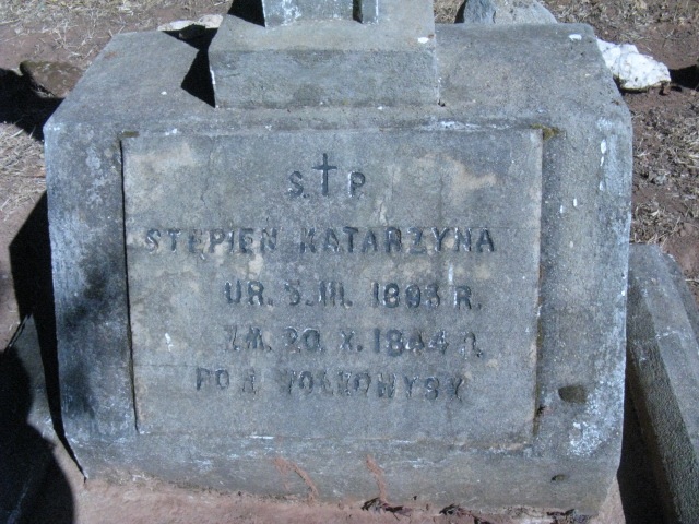 KATARZYNA Stepien 1893-?