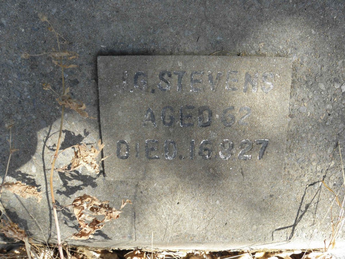 STEVENS J.G. -1927