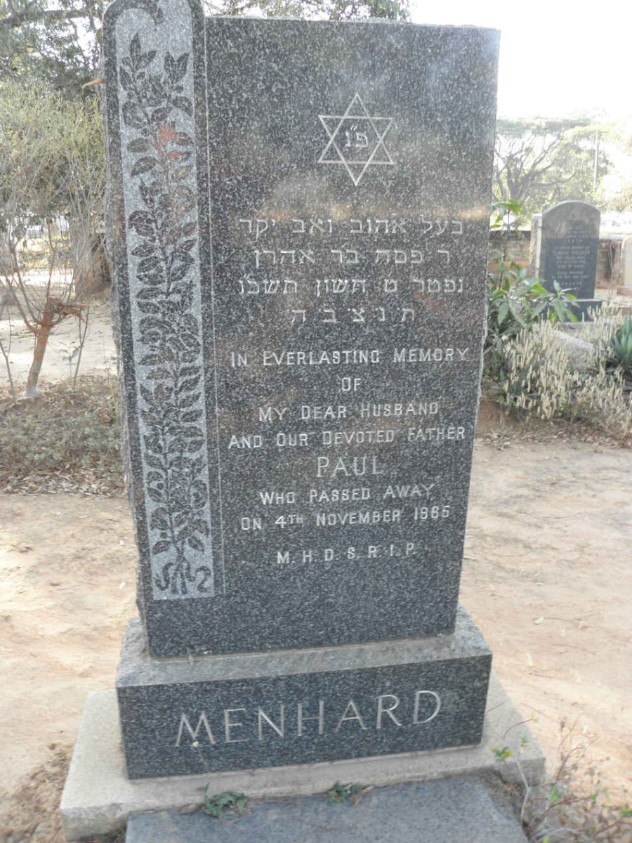 MENHARD Paul -1965