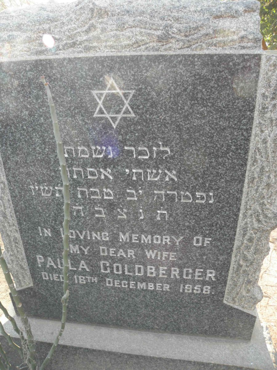 GOLDBERGER Paula -1956