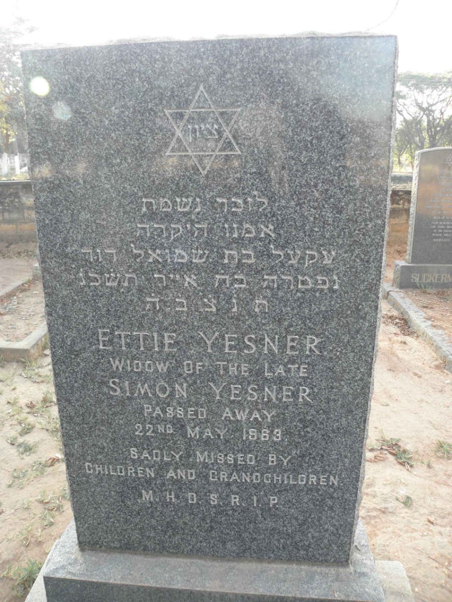 YESNER Ettie -1963