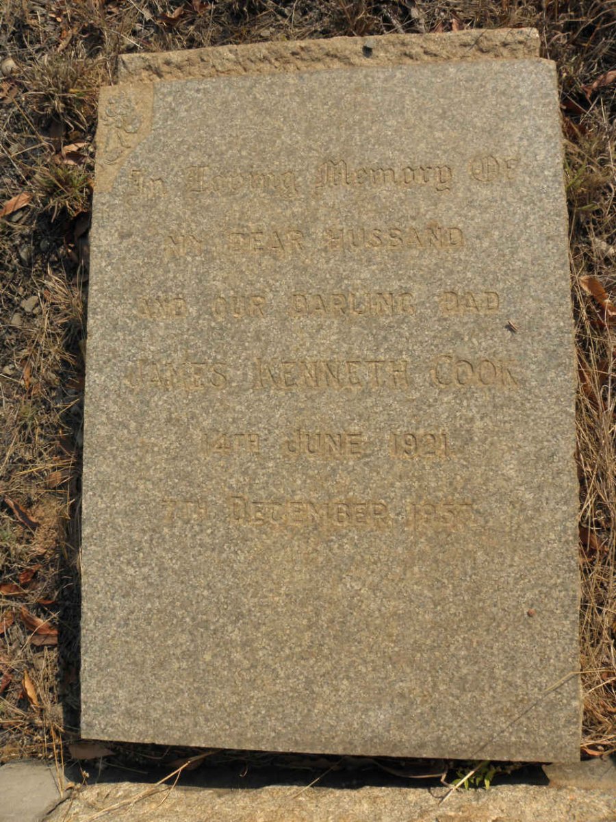 COOK James Kenneth 1921-195?