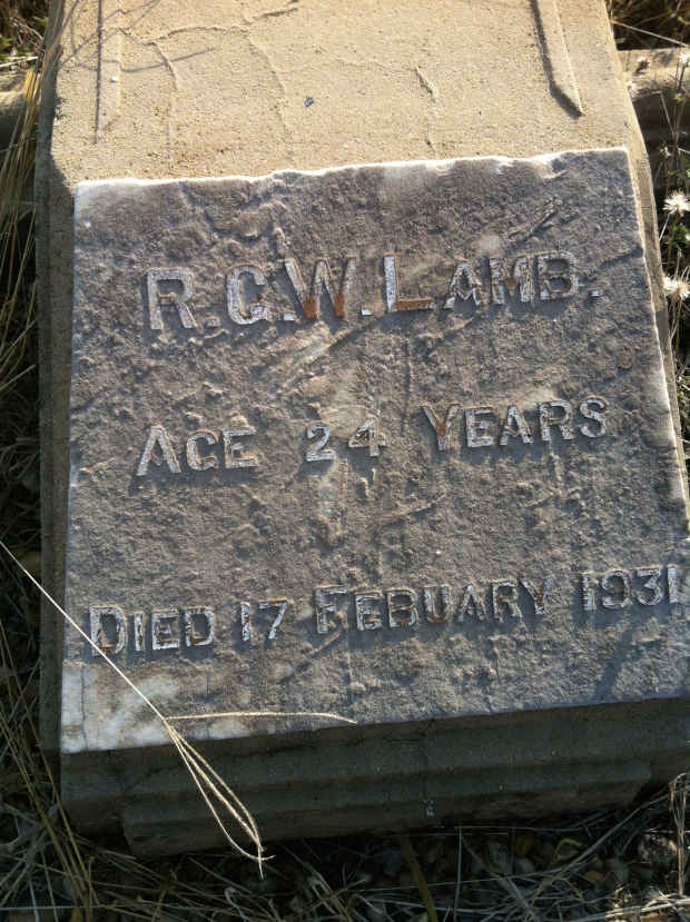 LAMB R.G.W. -1931