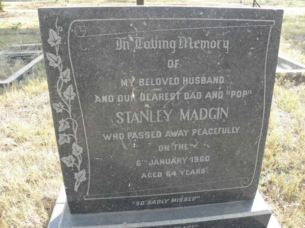MADGIN Stanley -1960