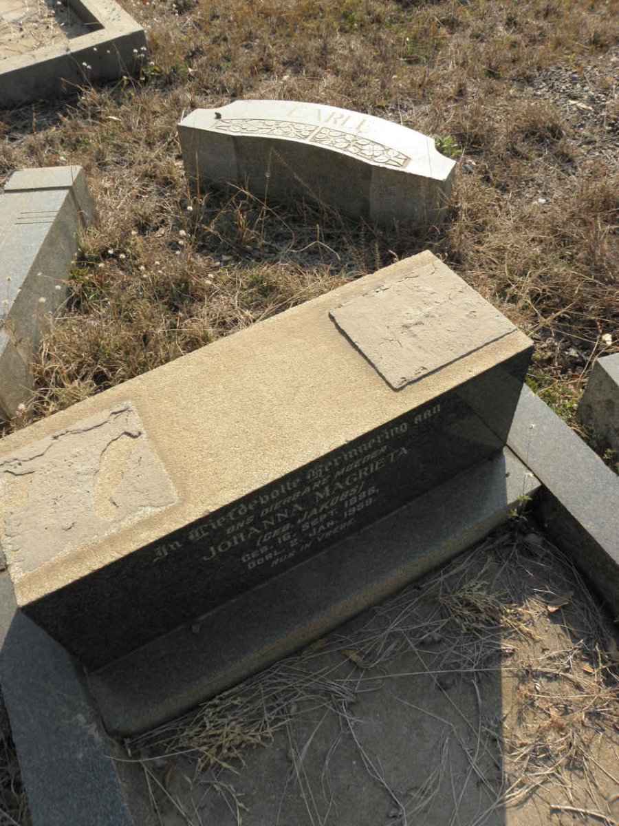 EARLE Johanna Magrieta nee JAKOBS 1886-1958 _2