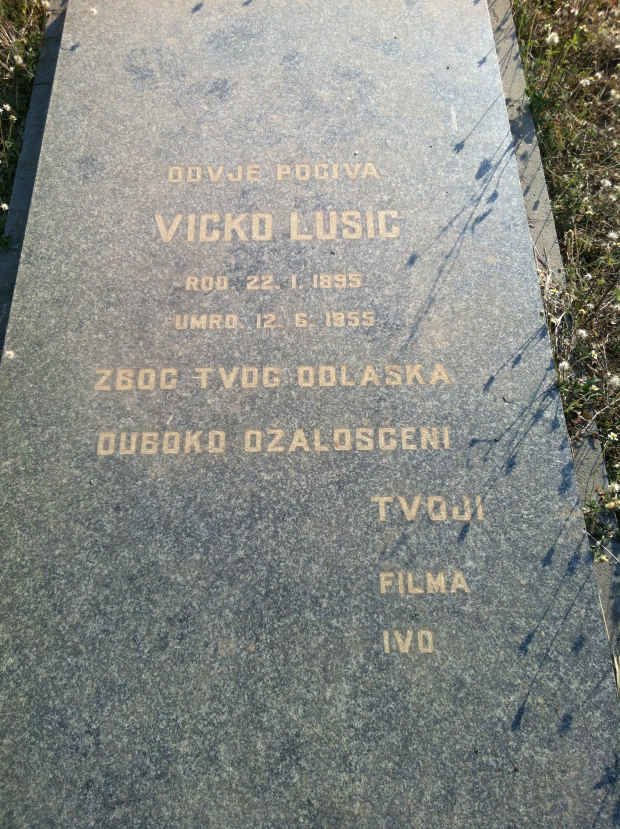 LUSIC Vicko 1895-1955