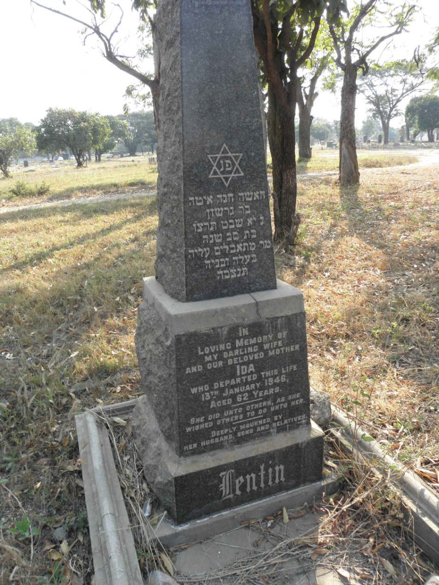 LENTIN Ida -1946