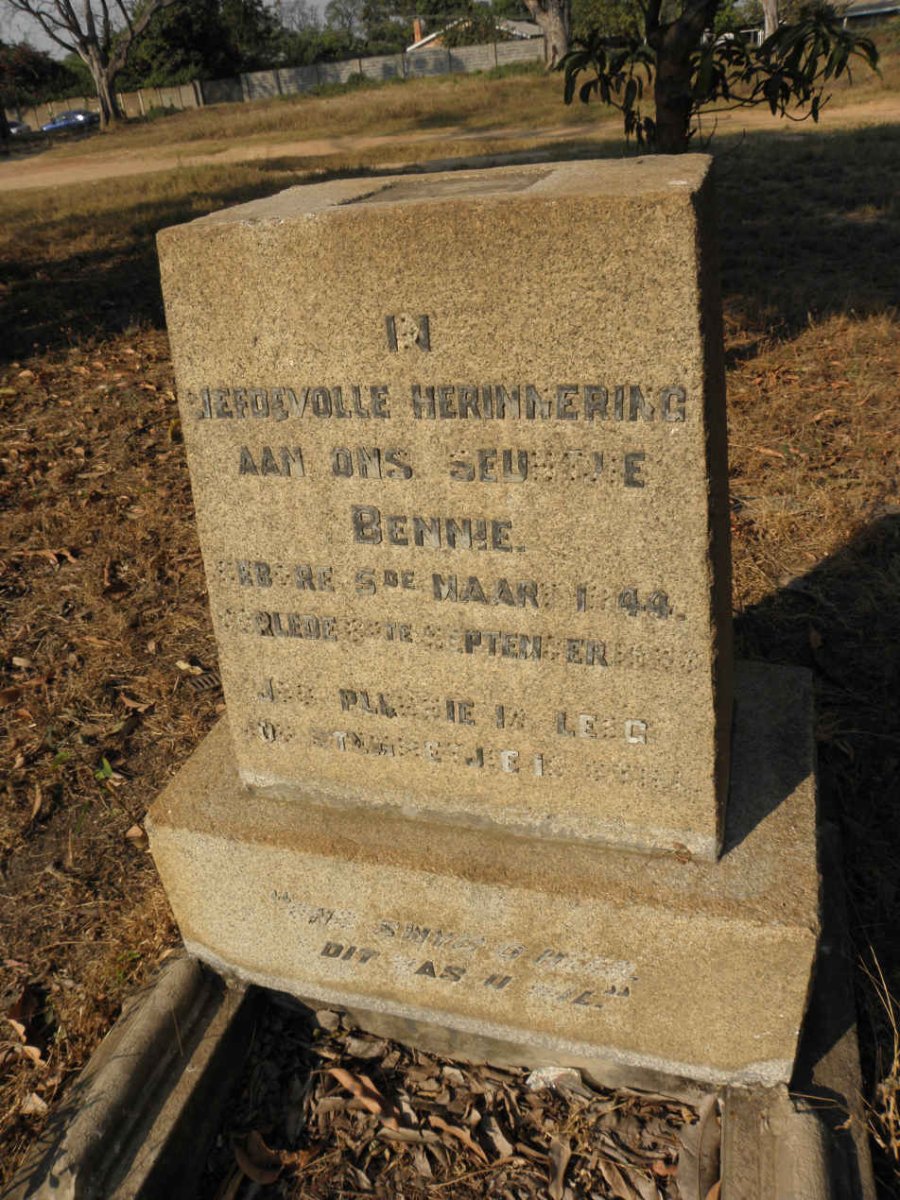 ? Bennie 1944-195?