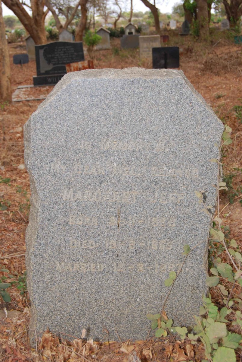 JEFF Margaret 1899-1955