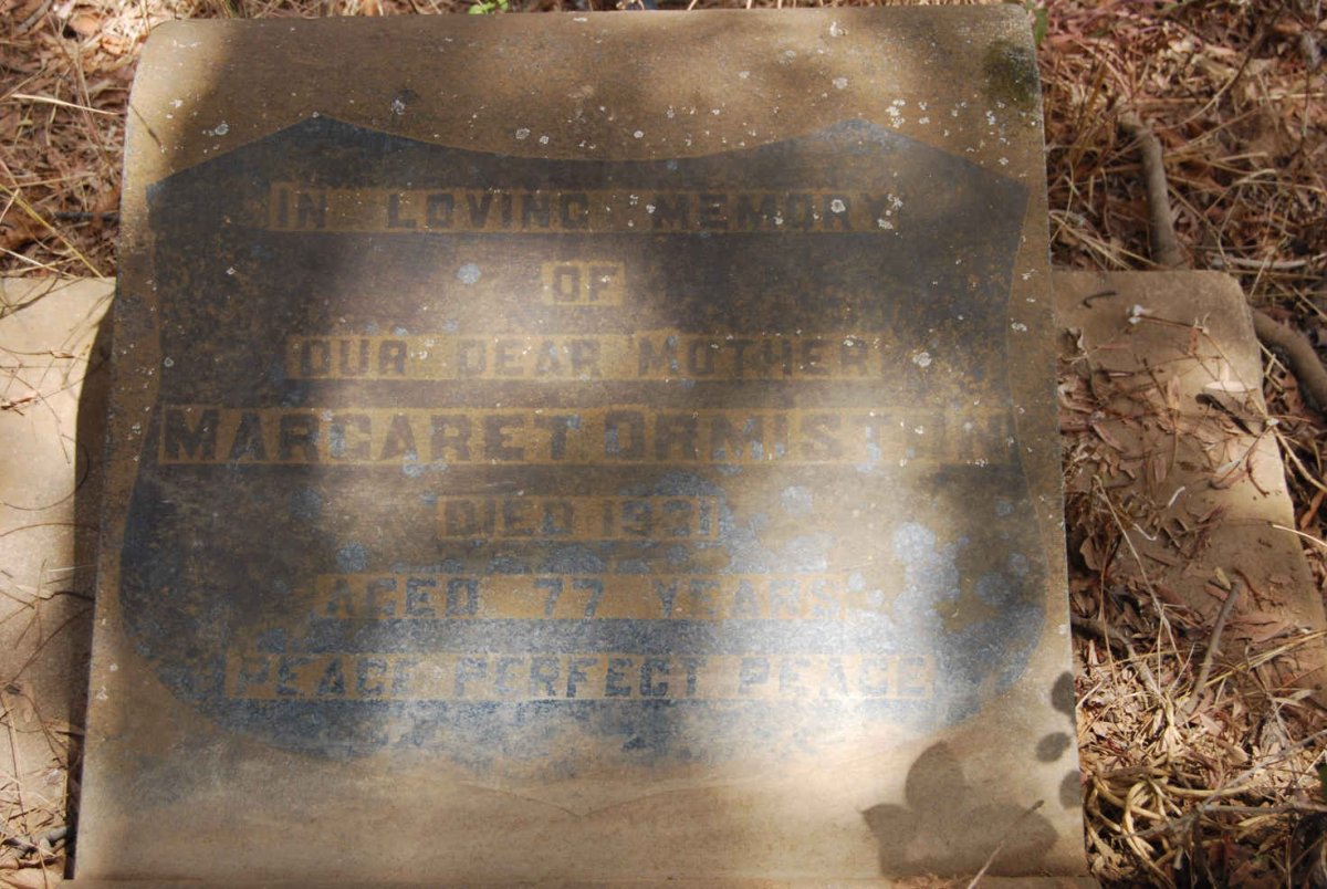 ORMISTON Margaret -1931