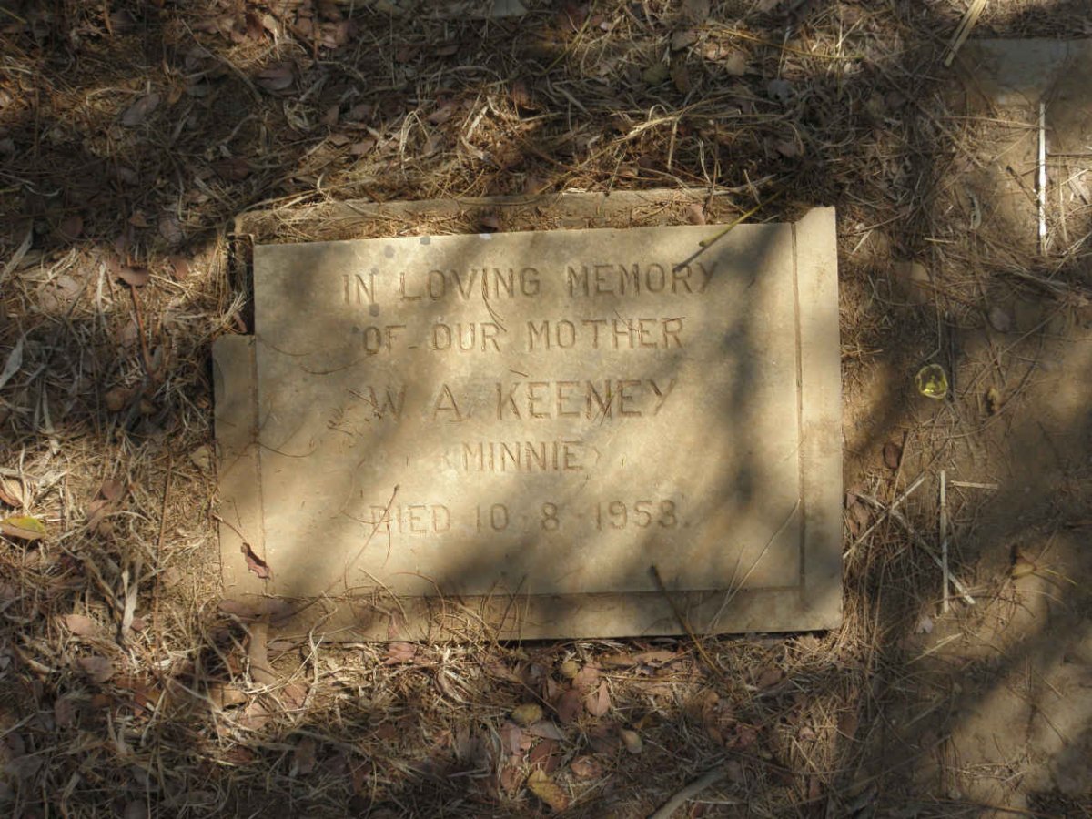KEENEY W.A. -1958