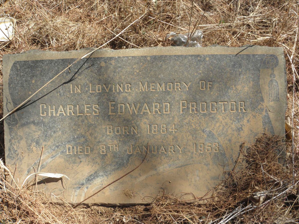 PROCTOR Charles Edward 1884-1953