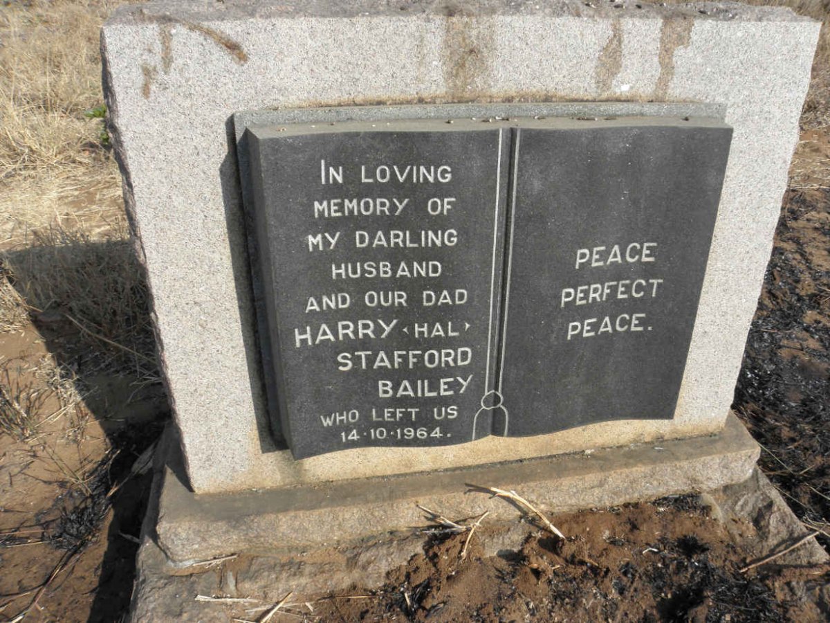 BAILEY Harry Stafford -1964